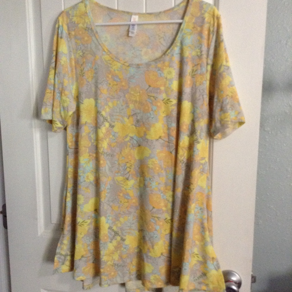 Floral LuLaRoe Perfect Tee